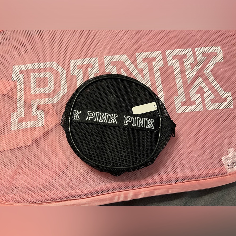 Victoria’s Secret Laundry Bin. With lingerie bag. NIP. Only opened to show size.
